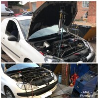 We had this little Peugeot 206 in as it has poor fuel consumption & was smoking, it has had its basics done such as fuel & air filters changed, we carried out a forced induction clean using the BG induction tool & then carried out a Terraclean service, these are both the best way of removing Carbon from the internals of the engine, the result is better mpg, better starting & less smoking, all in all a great result....if you fancy putting some life back into your engine then why not get in touch....