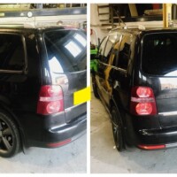 Another tint using Llumar film, this time it was being installed to stop prying eyes seeing his big audio install !! Had to be done in the darkest film, 5% Limo.